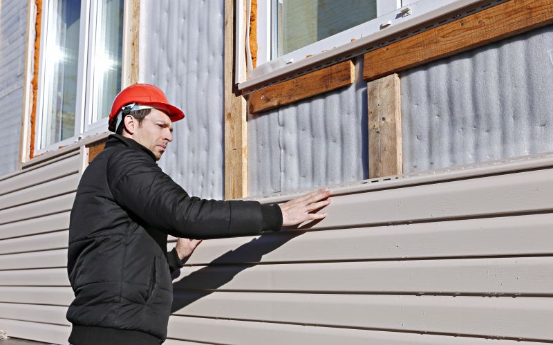Siding Installation on a House